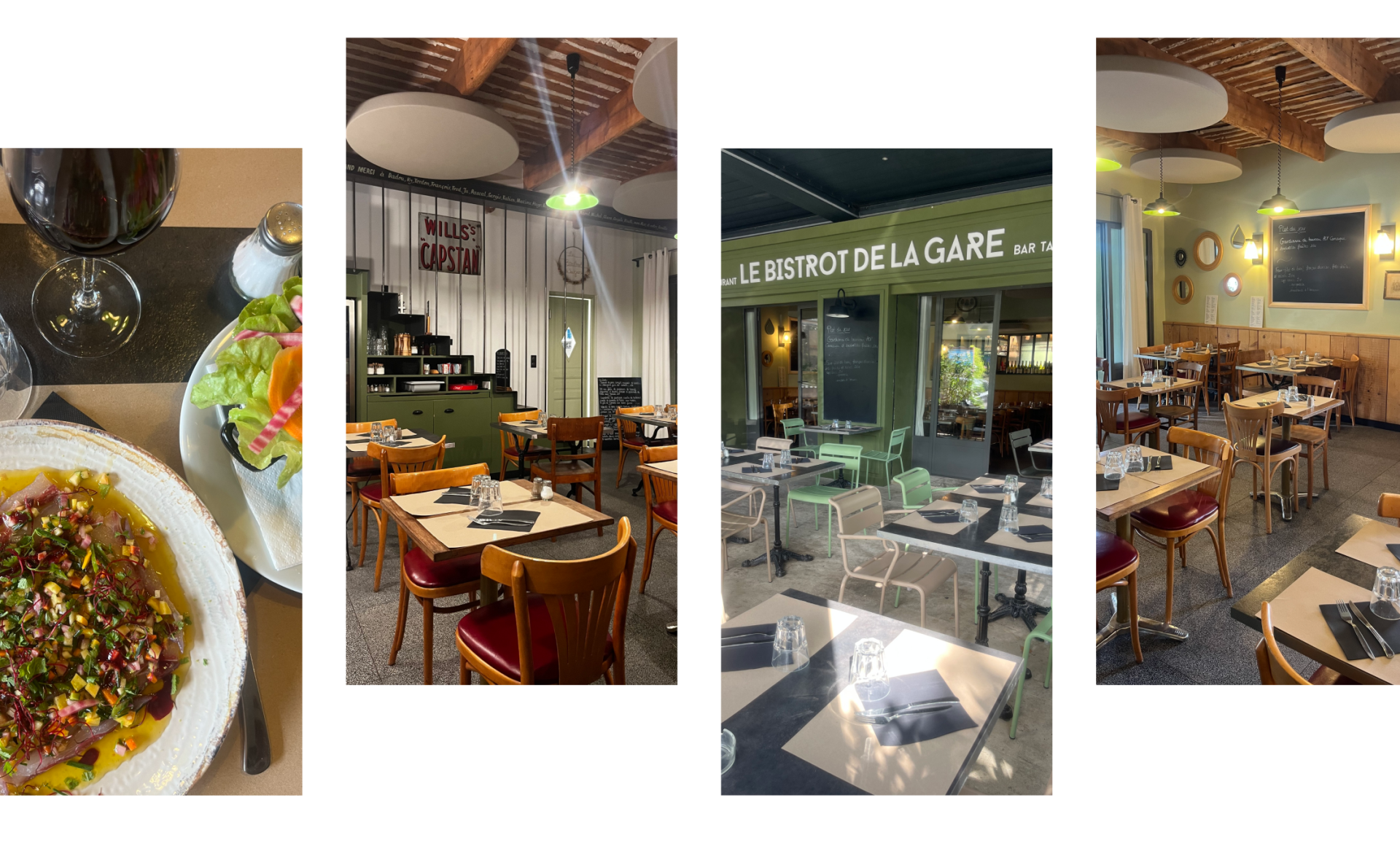 Bistrot De La Gare - restaurant MOLLEGES - Restaurant Orgon